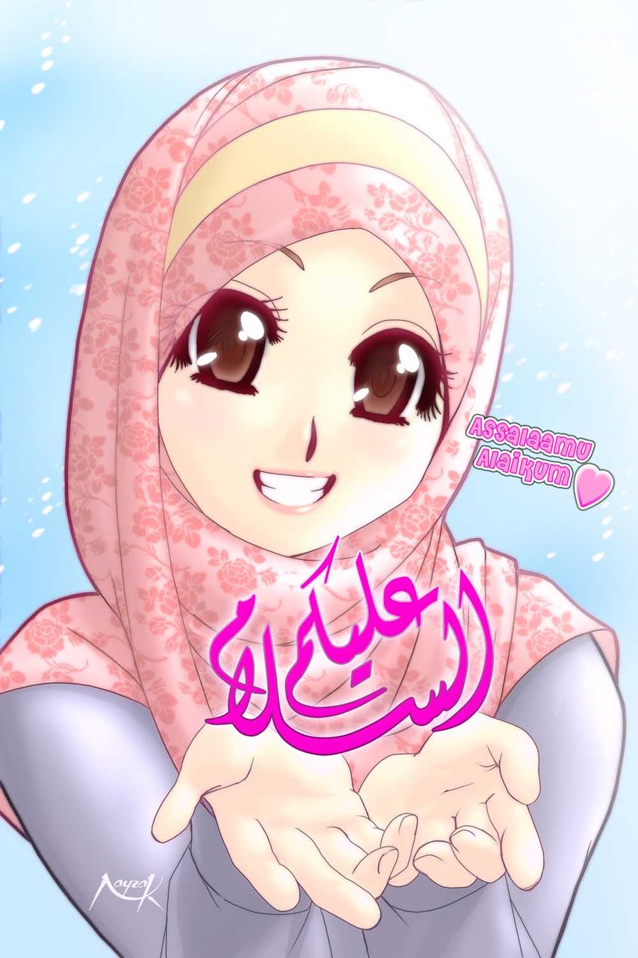 Gambar Kartun Muslimah Fotografer Yang Bagus Kata Kata